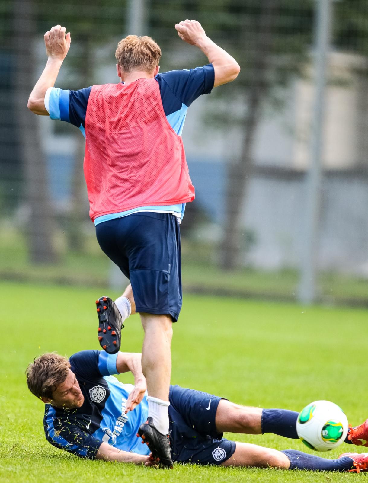 Сборы в Удельном парке: 26 июня, вечерняя тренировка