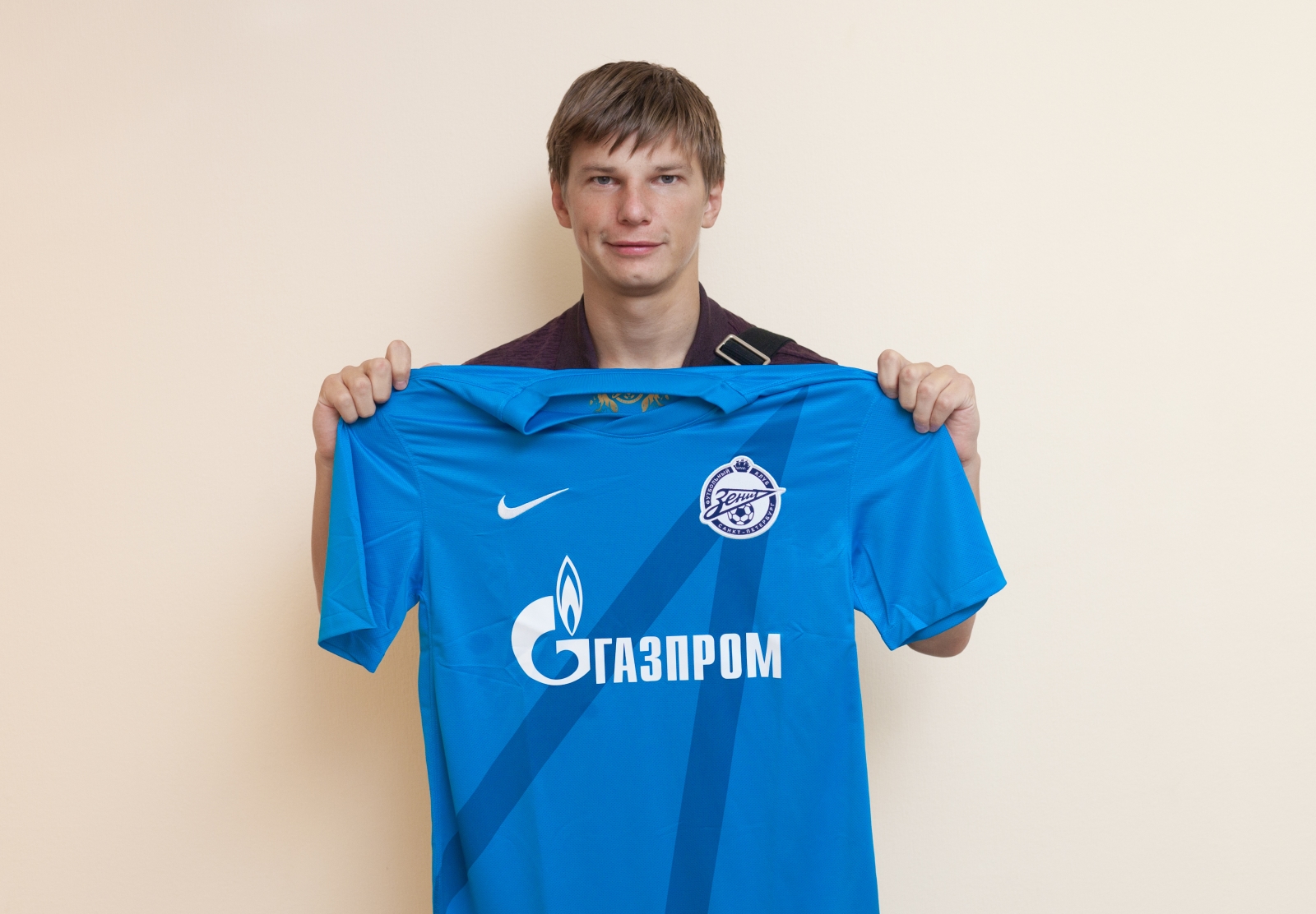 Андрей Аршавин в офисе ФК «Зенит»