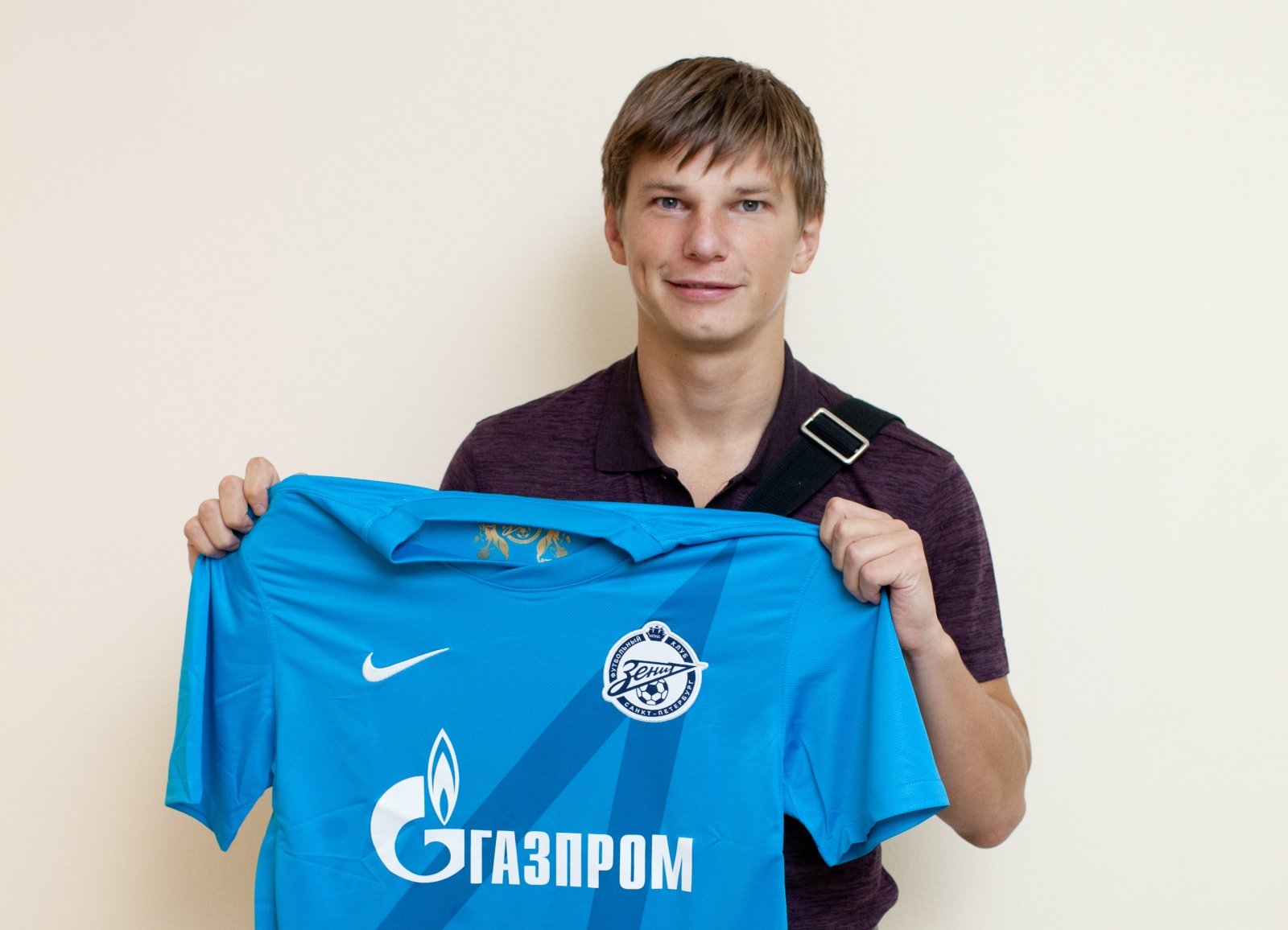 Андрей Аршавин в офисе ФК «Зенит»