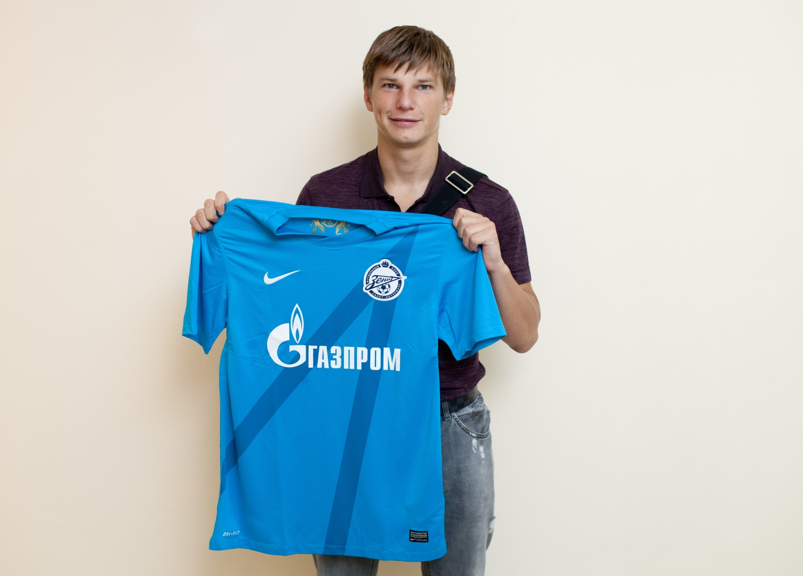 Андрей Аршавин в офисе ФК «Зенит»