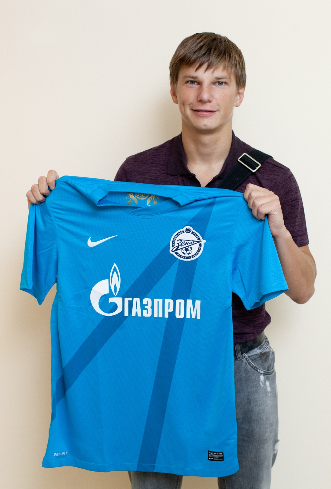 Андрей Аршавин в офисе ФК «Зенит»