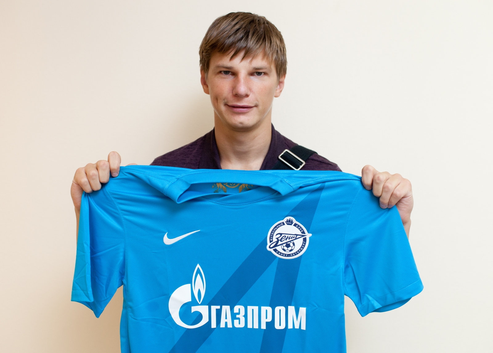 Андрей Аршавин в офисе ФК «Зенит»