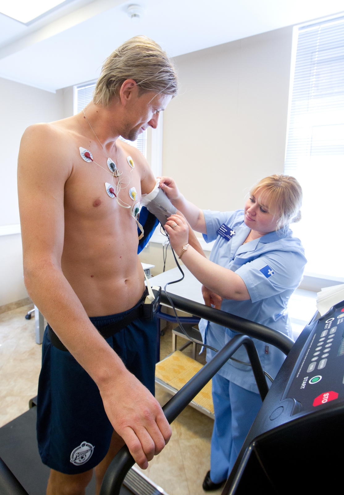 Медосмотр футболистов основного состава ФК «Зенит»