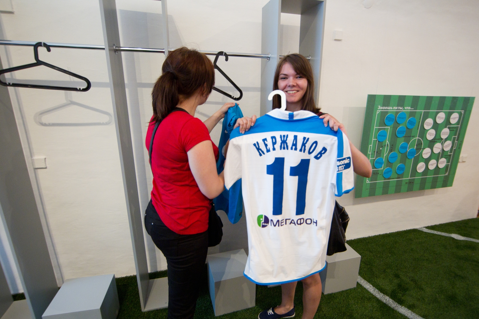 Открытие выставки «Зенит» в сердце города»