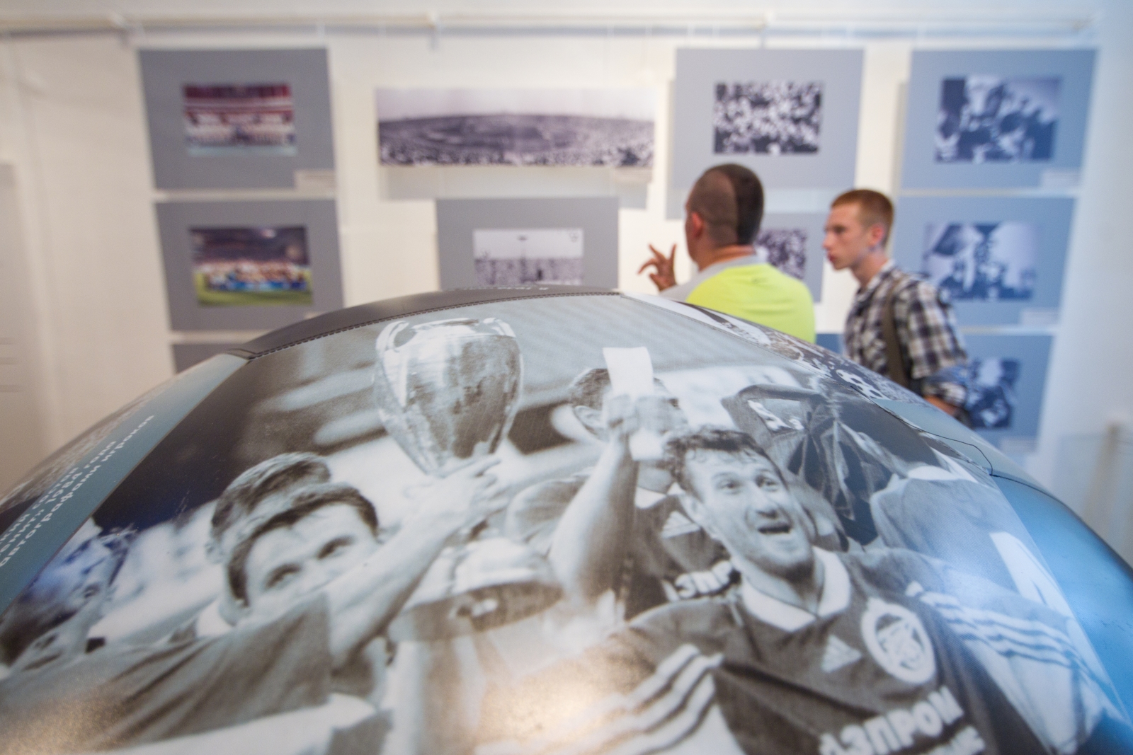 Открытие выставки «Зенит» в сердце города»