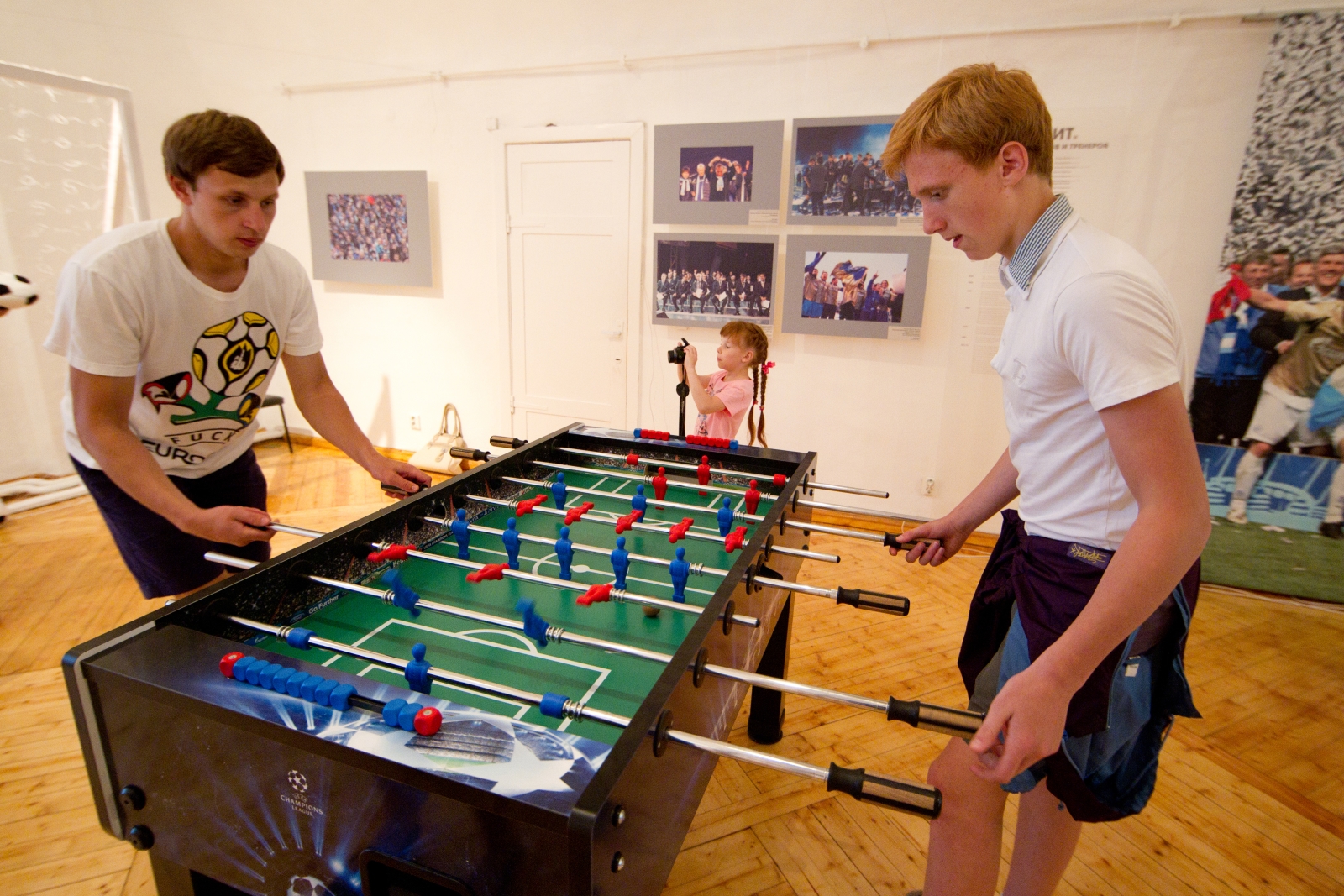 Открытие выставки «Зенит» в сердце города»