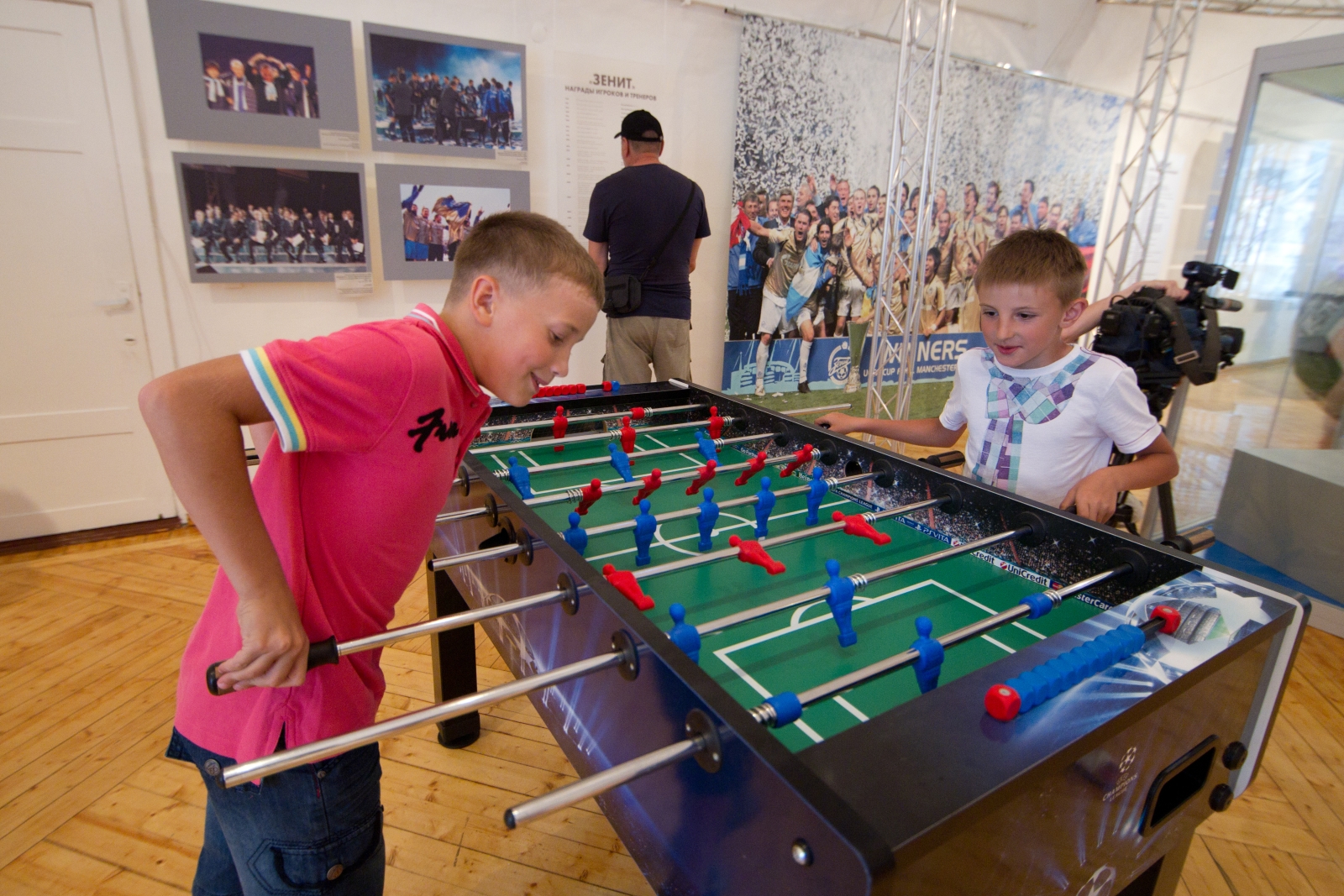 Открытие выставки «Зенит» в сердце города»