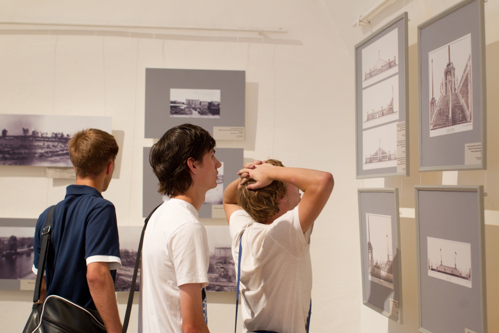 Открытие выставки «Зенит» в сердце города»