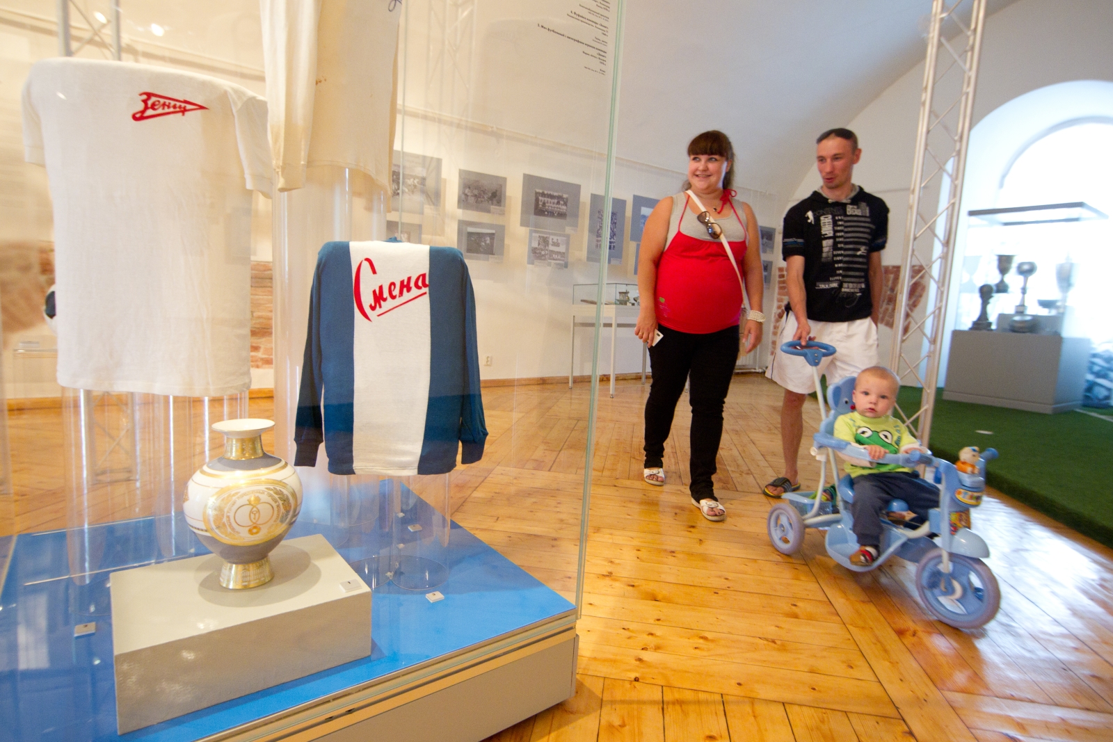 Открытие выставки «Зенит» в сердце города»