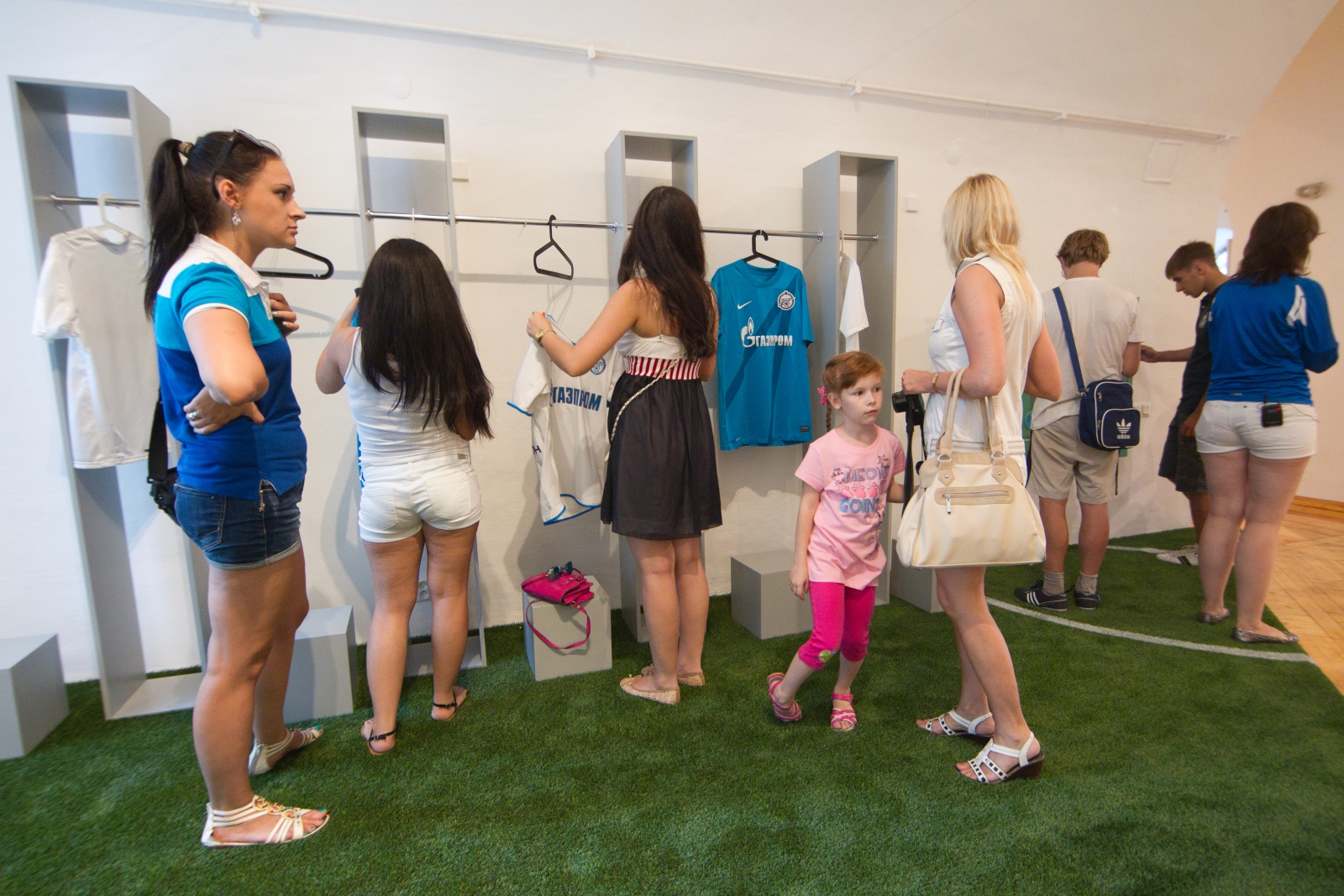 Открытие выставки «Зенит» в сердце города»