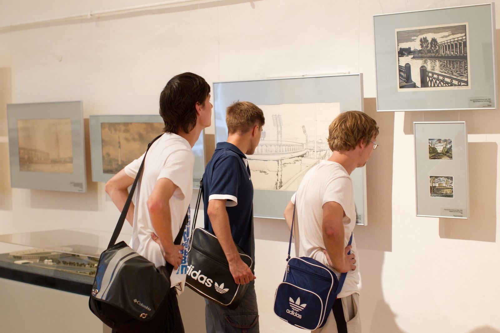 Открытие выставки «Зенит» в сердце города»