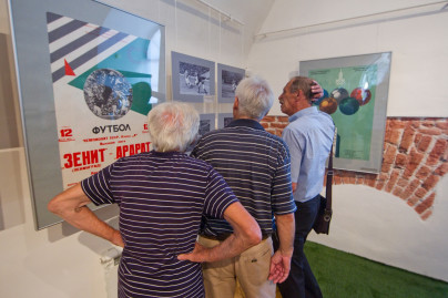 Открытие выставки «Зенит» в сердце города»