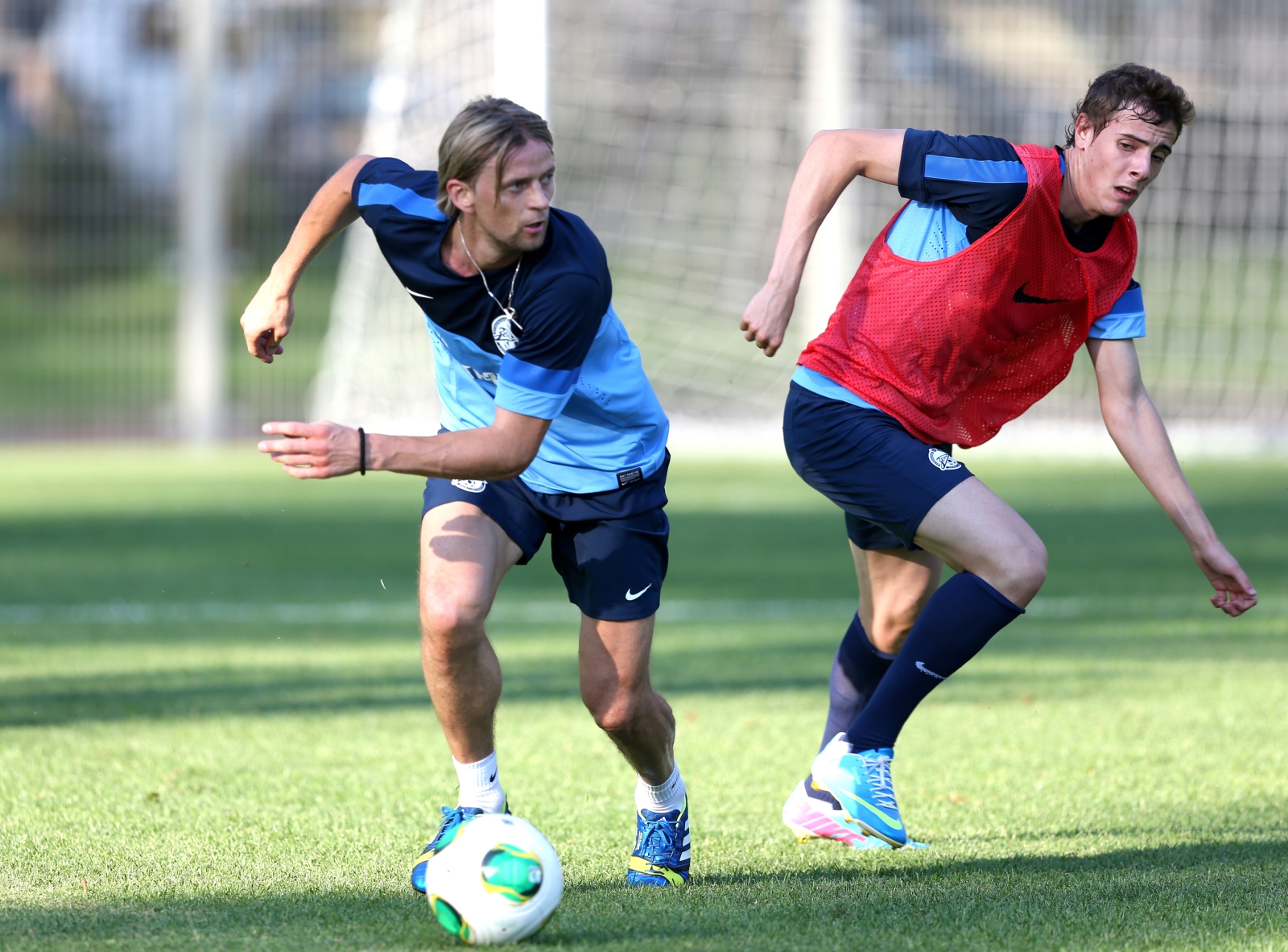 Сборы Зенита в Удельном парке: 4 июля, вечерняя тренировка