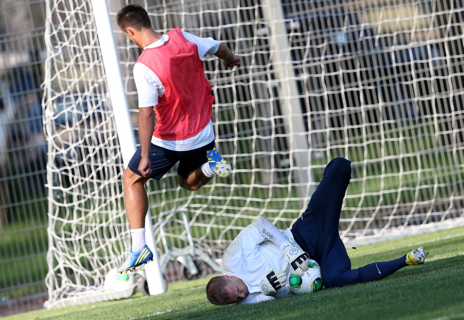 Сборы Зенита в Удельном парке: 4 июля, вечерняя тренировка