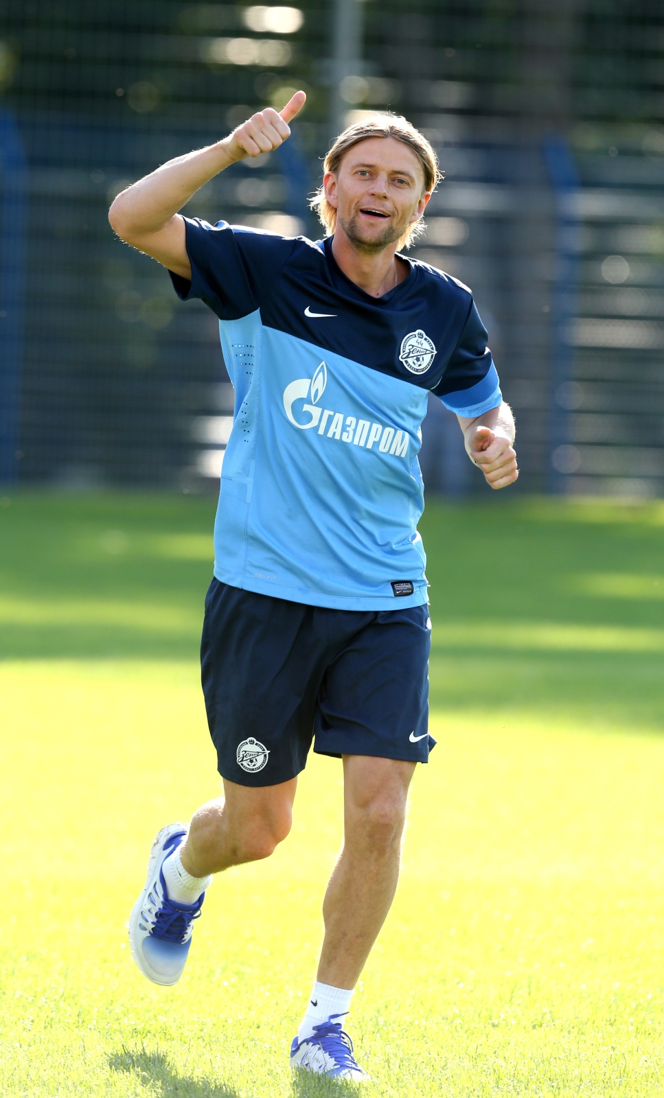 Сборы Зенита в Удельном парке: 4 июля, вечерняя тренировка