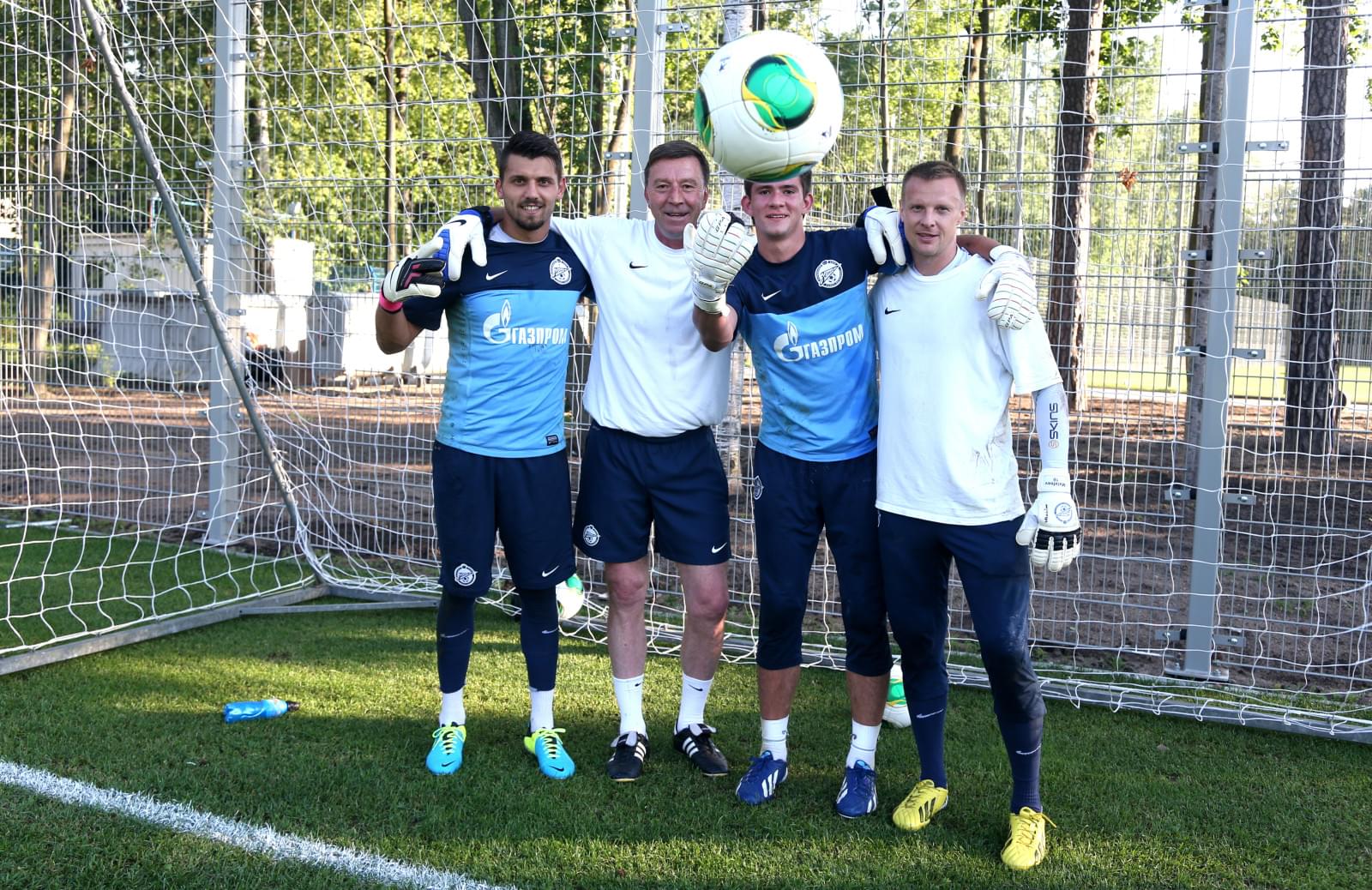 Сборы Зенита в Удельном парке: 4 июля, вечерняя тренировка