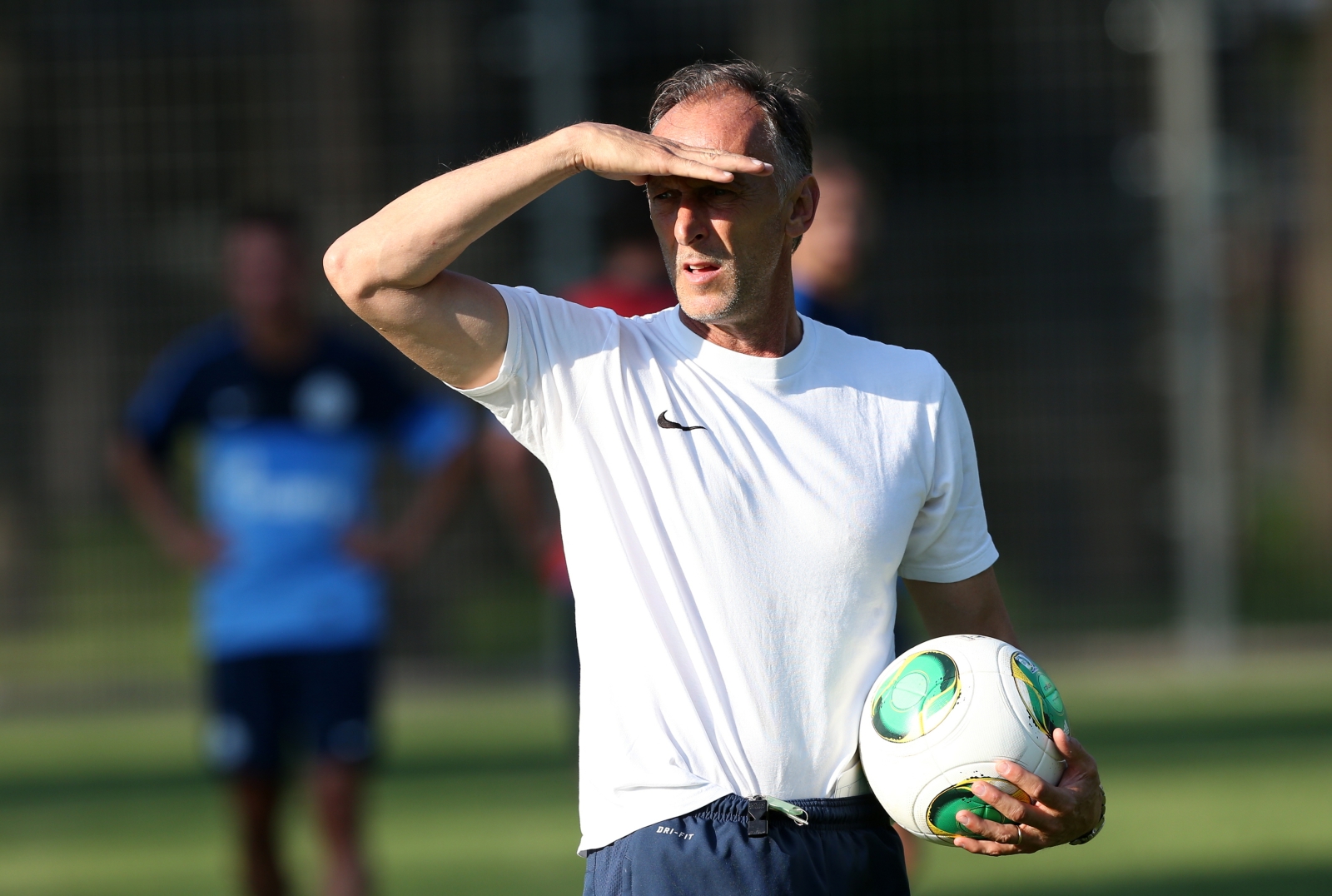 Сборы Зенита в Удельном парке: 4 июля, вечерняя тренировка