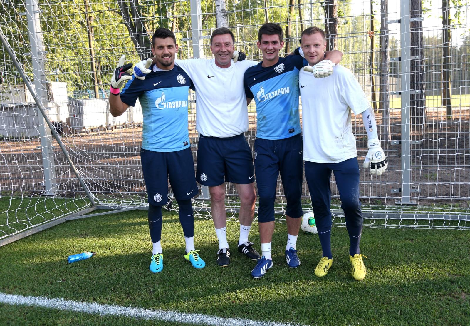 Сборы Зенита в Удельном парке: 4 июля, вечерняя тренировка