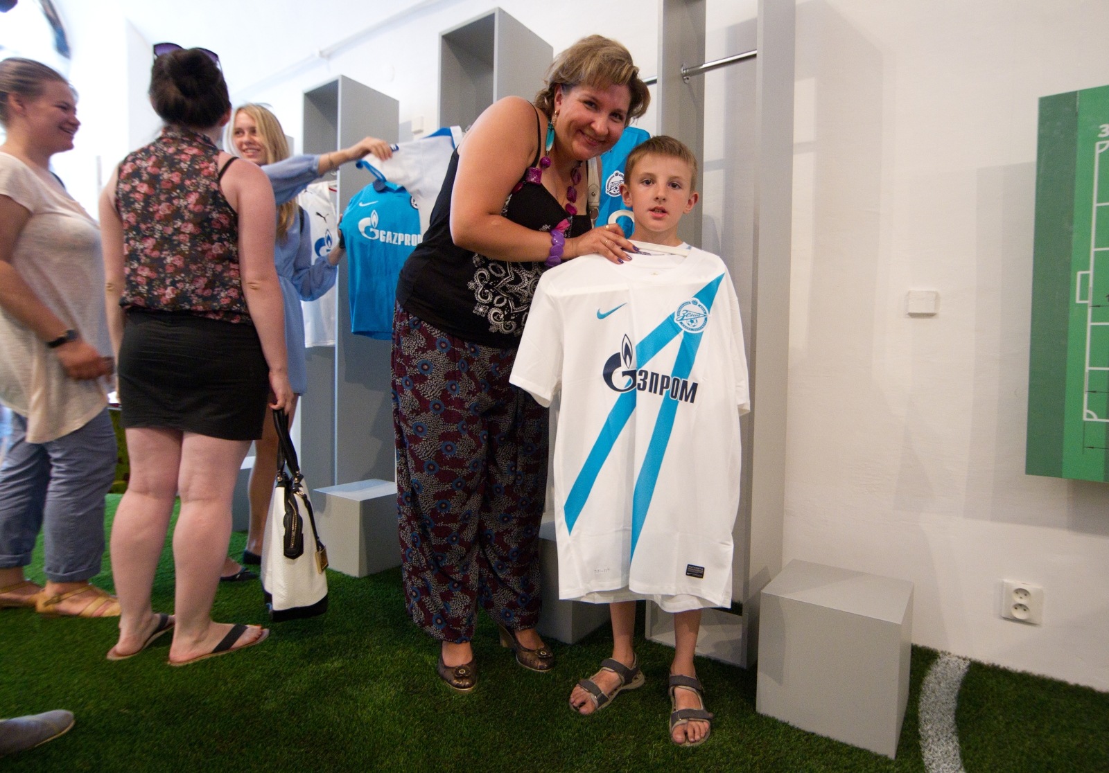 Открытие выставки «Зенит» в сердце города»