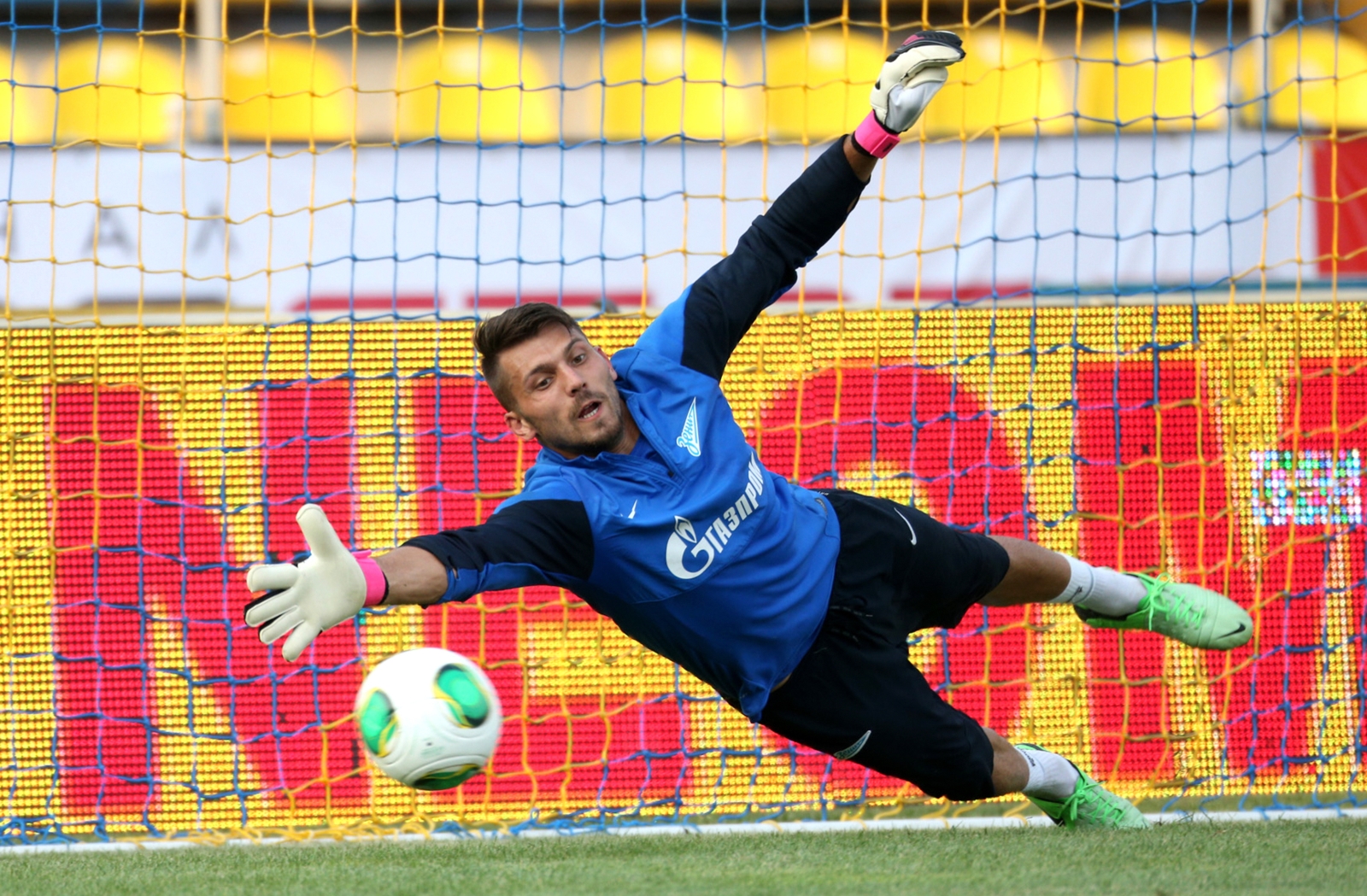 «Зенит» провел тренировку на арене «Олимп-2»