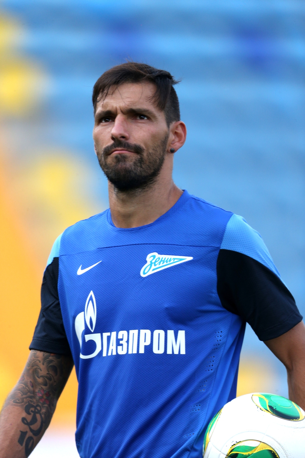 «Зенит» провел тренировку на арене «Олимп-2»