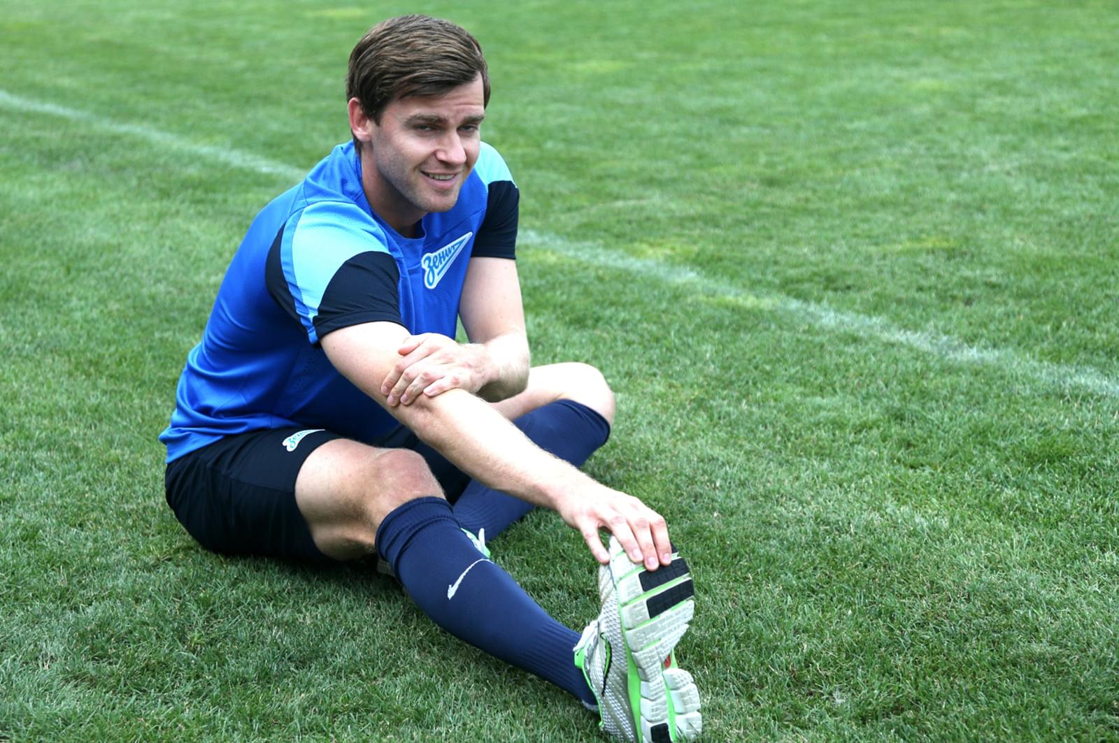 «Зенит» провел тренировку на арене «Олимп-2»