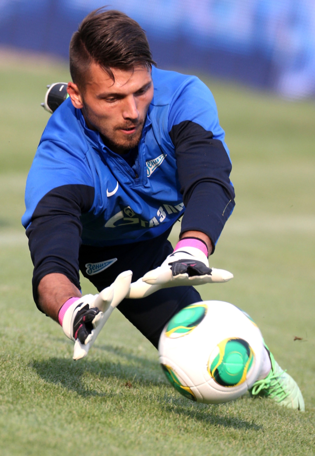 «Зенит» провел тренировку на арене «Олимп-2»