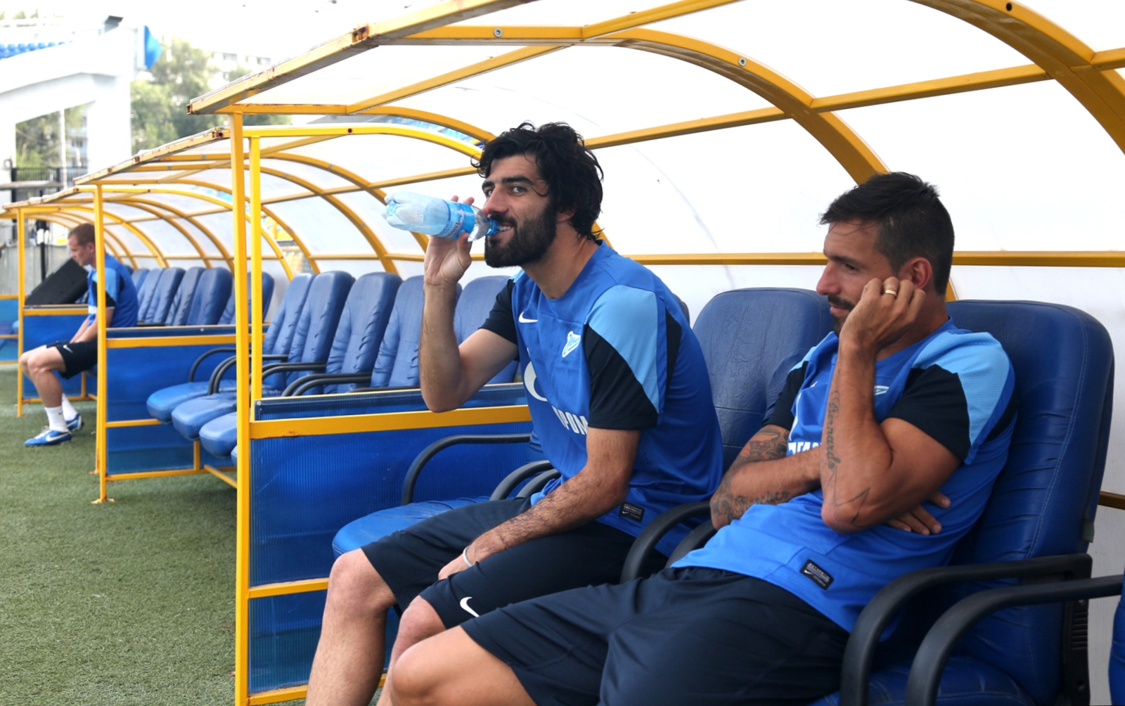 «Зенит» провел тренировку на арене «Олимп-2»