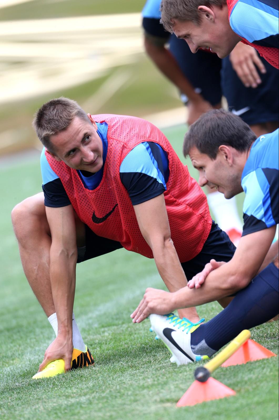 «Зенит» провел тренировку на арене «Олимп-2»