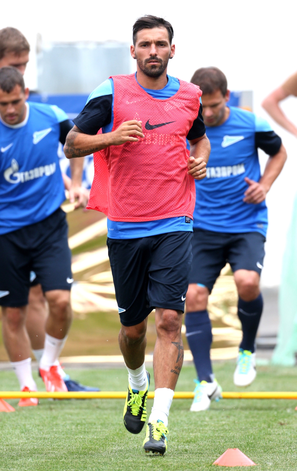 «Зенит» провел тренировку на арене «Олимп-2»