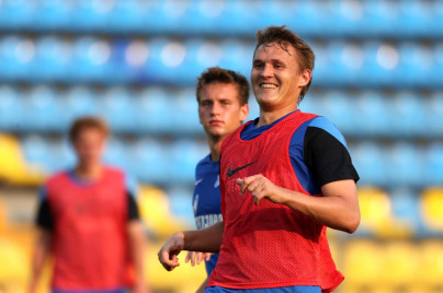 «Зенит» провел тренировку на арене «Олимп-2»
