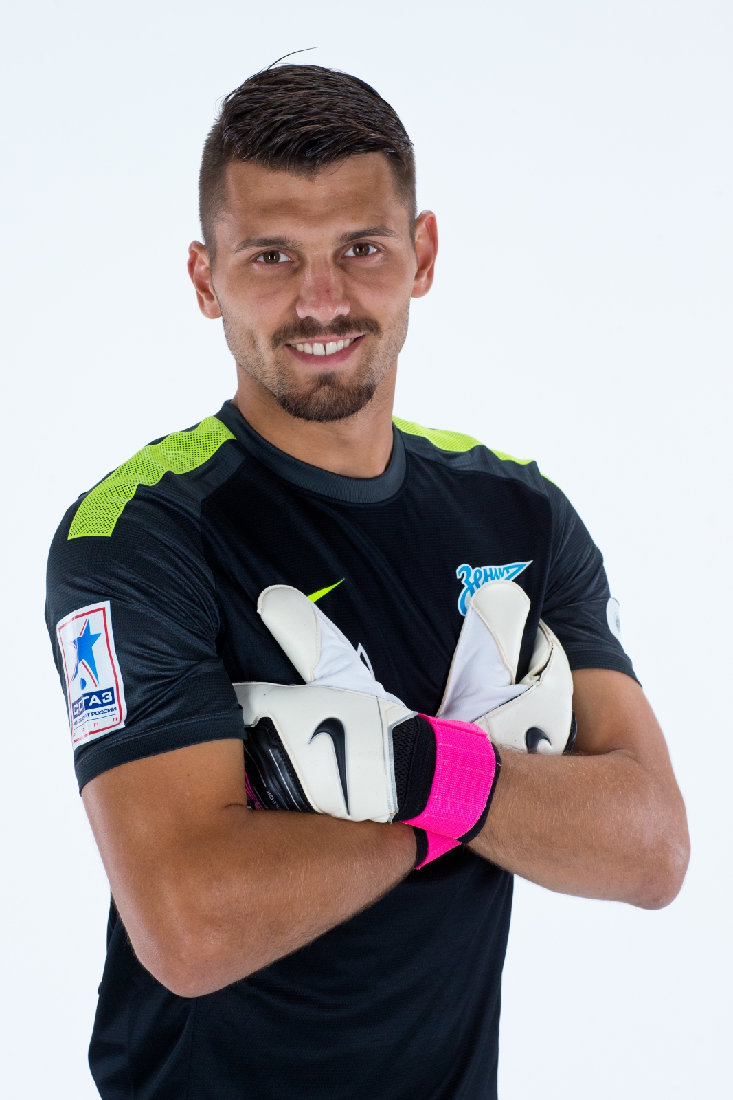 Фотосессия футболиста основного состава ФК «Зенит» сезона  2013/2014