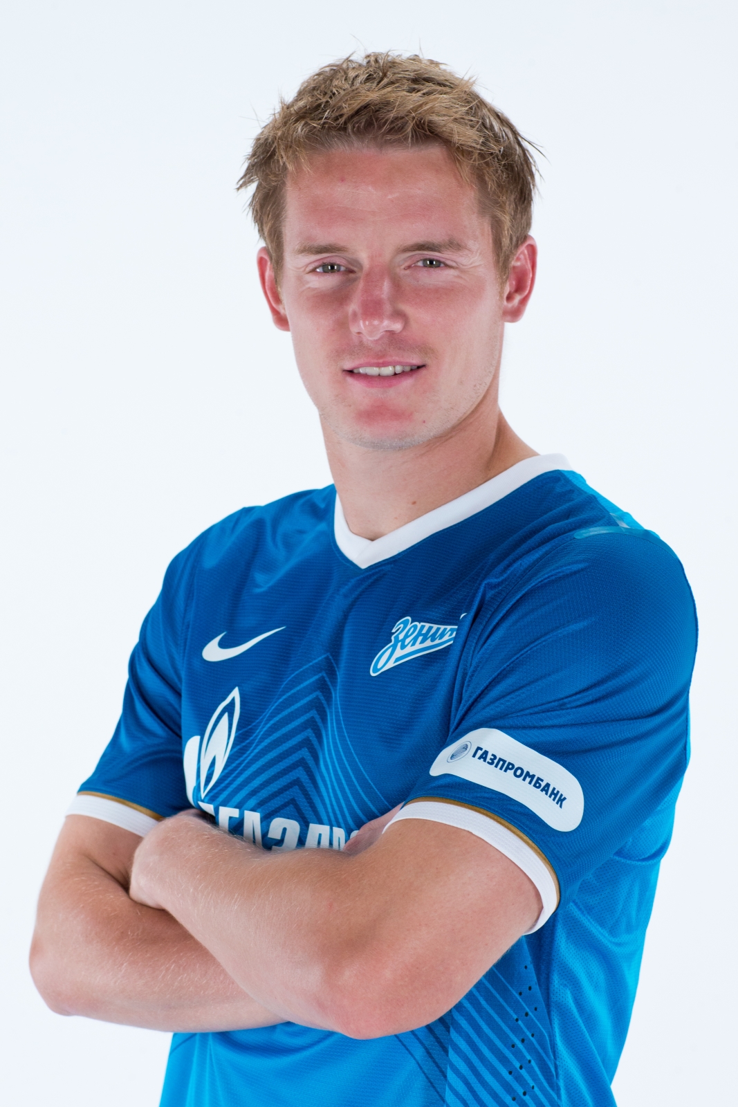 Фотосессия футболиста основного состава ФК «Зенит» сезона  2013/2014