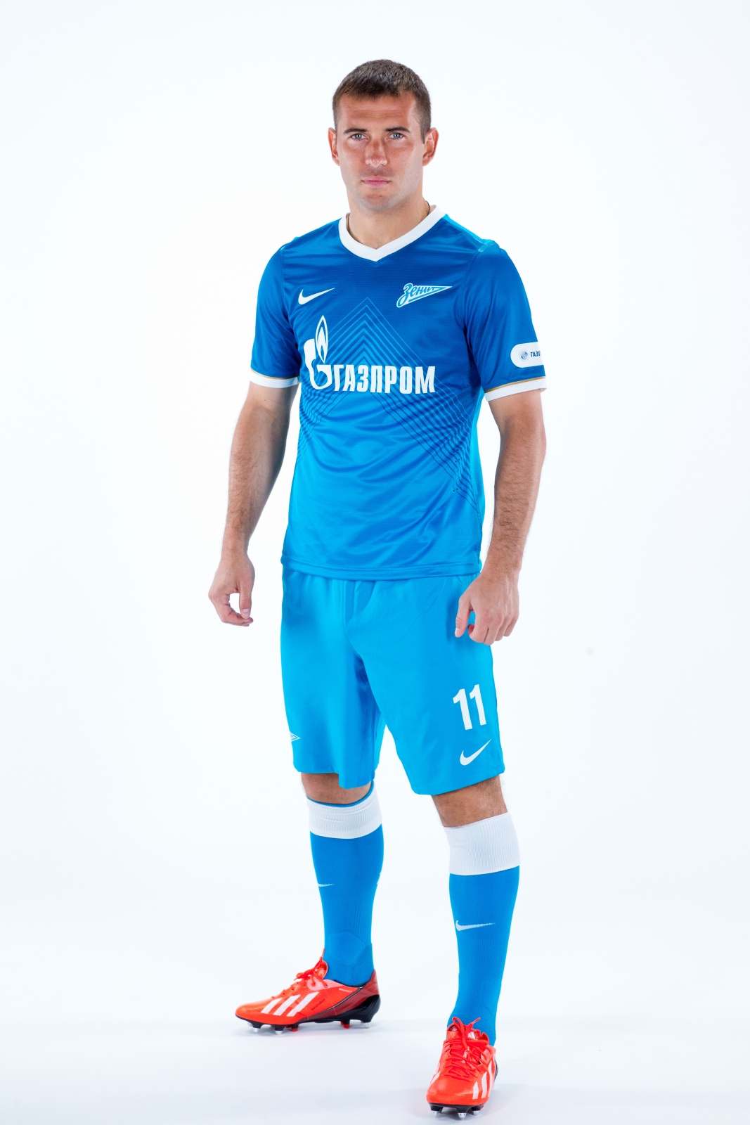 Фотосессия футболиста основного состава ФК «Зенит» сезона  2013/2014