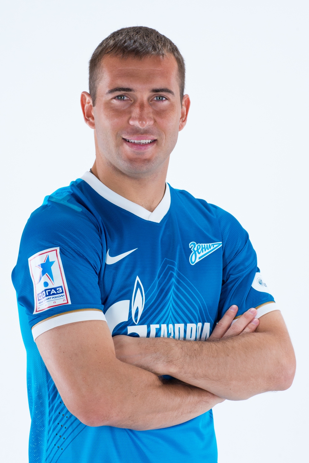 Фотосессия футболиста основного состава ФК «Зенит» сезона  2013/2014