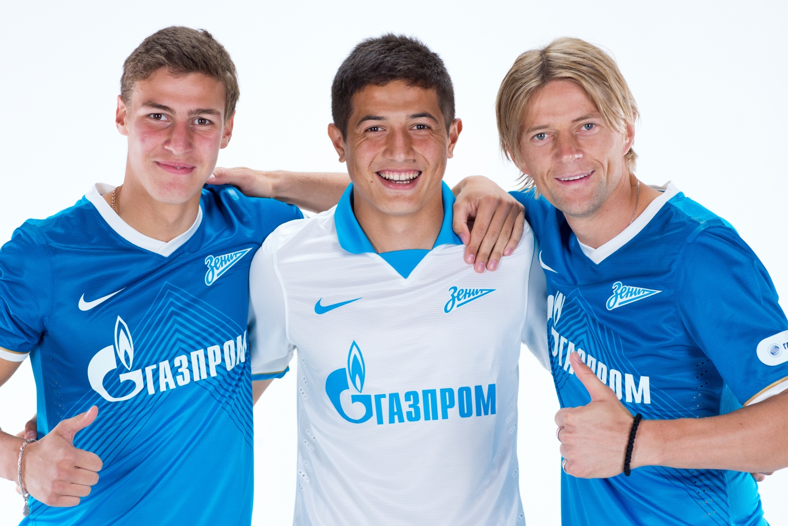 Фотосессия футболиста основного состава ФК «Зенит» сезона  2013/2014