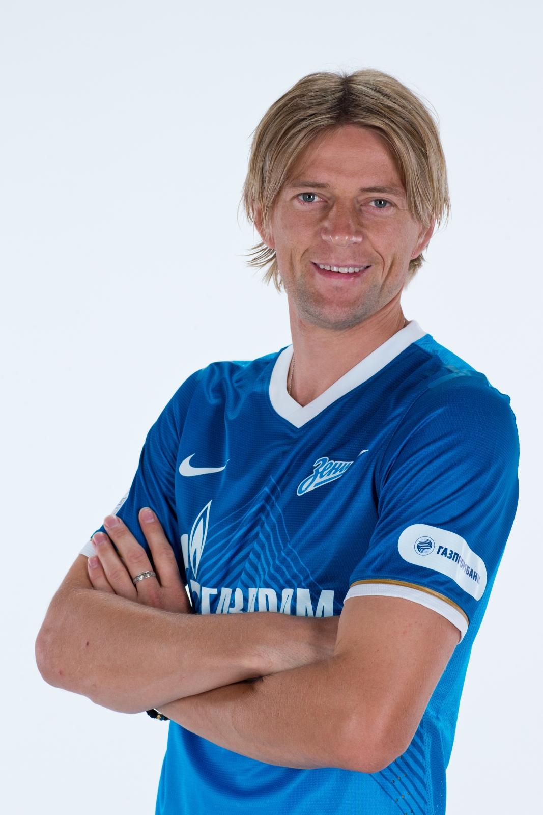 Фотосессия футболиста основного состава ФК «Зенит» сезона  2013/2014