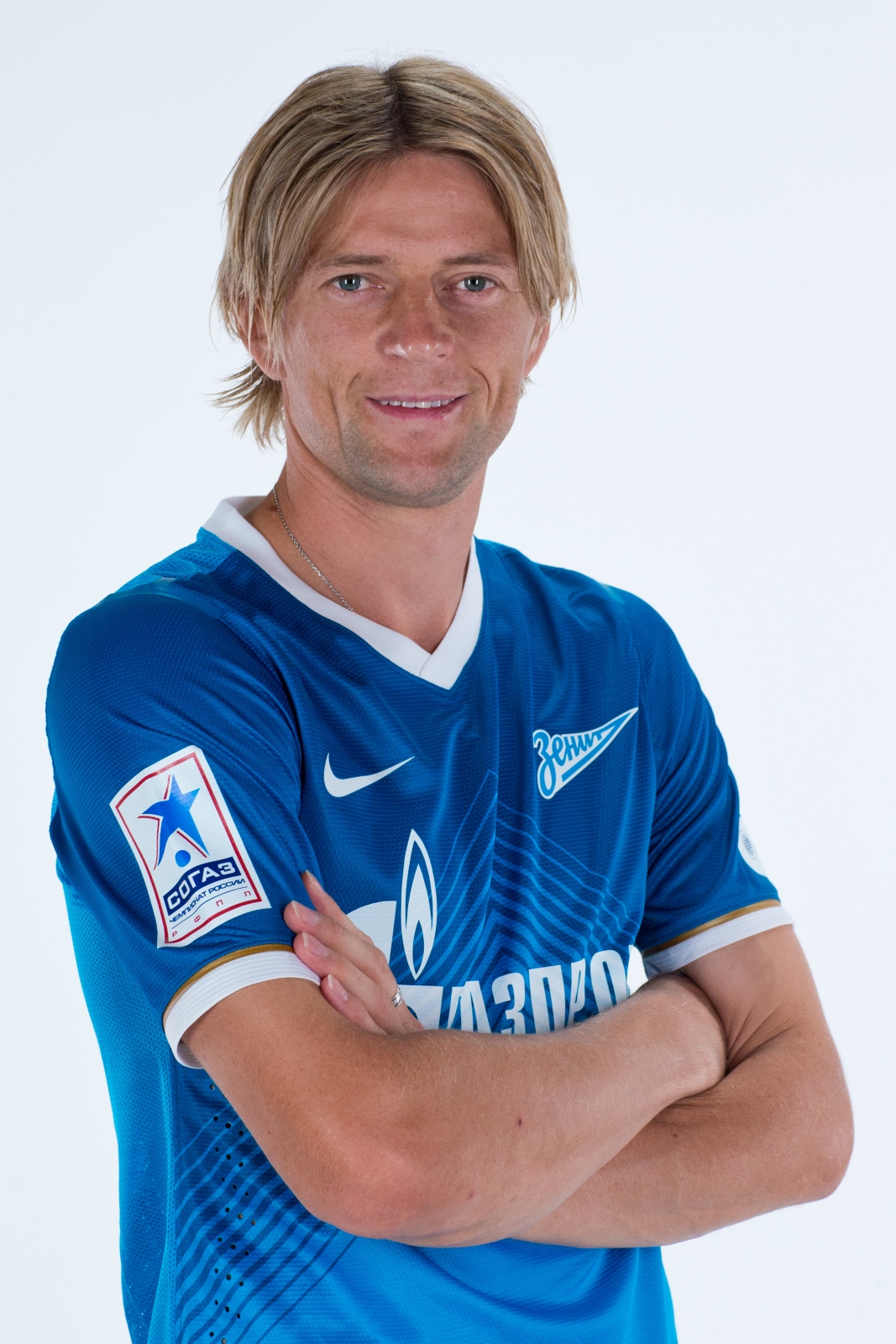Фотосессия футболиста основного состава ФК «Зенит» сезона  2013/2014