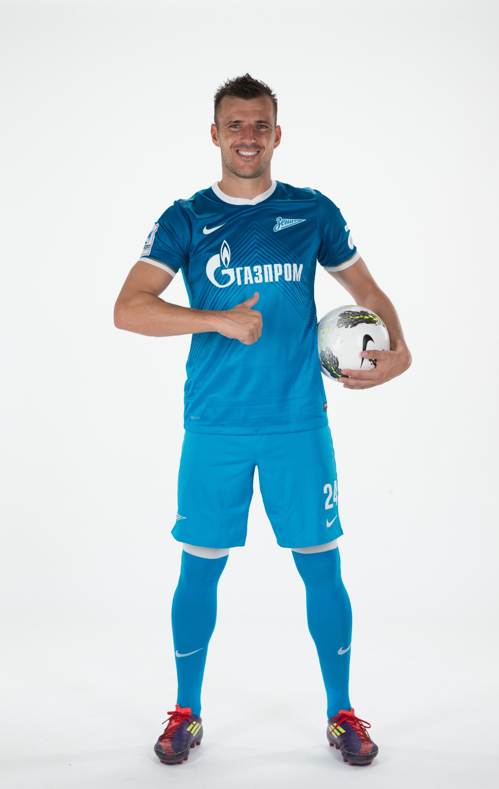 Фотосессия основного состава ФК «Зенит» сезона  2013/2014