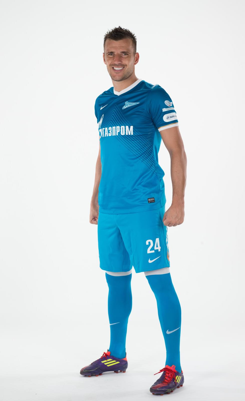 Фотосессия основного состава ФК «Зенит» сезона  2013/2014