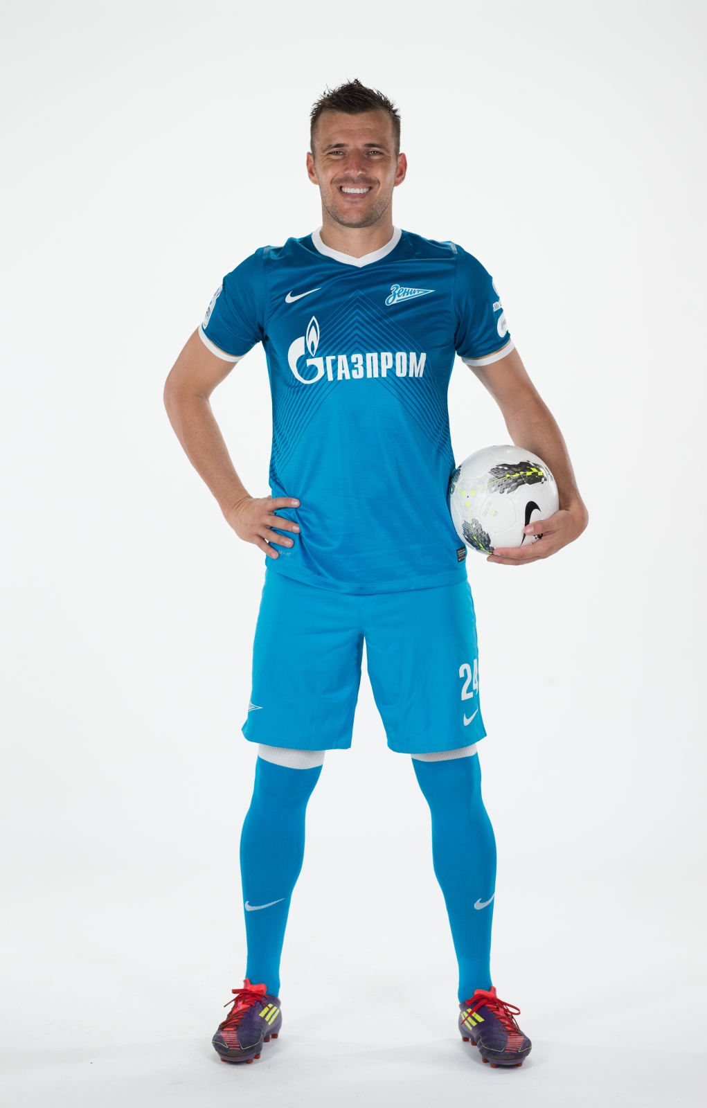 Фотосессия основного состава ФК «Зенит» сезона  2013/2014