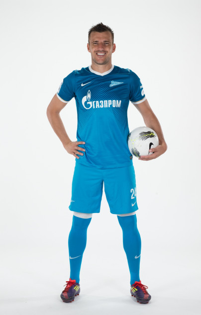 Фотосессия основного состава ФК «Зенит» сезона  2013/2014