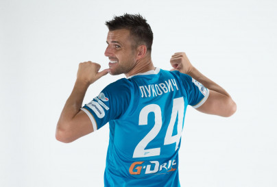 Фотосессия основного состава ФК «Зенит» сезона  2013/2014