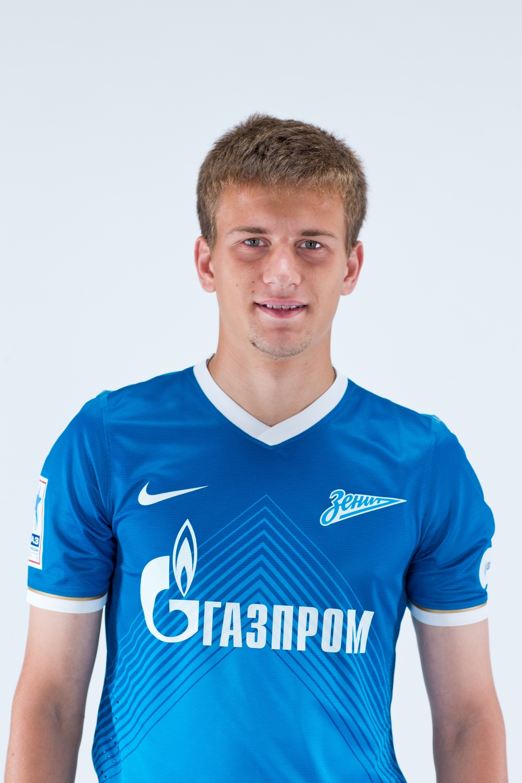 Фотосессия футболиста основного состава ФК «Зенит» сезона  2013/2014