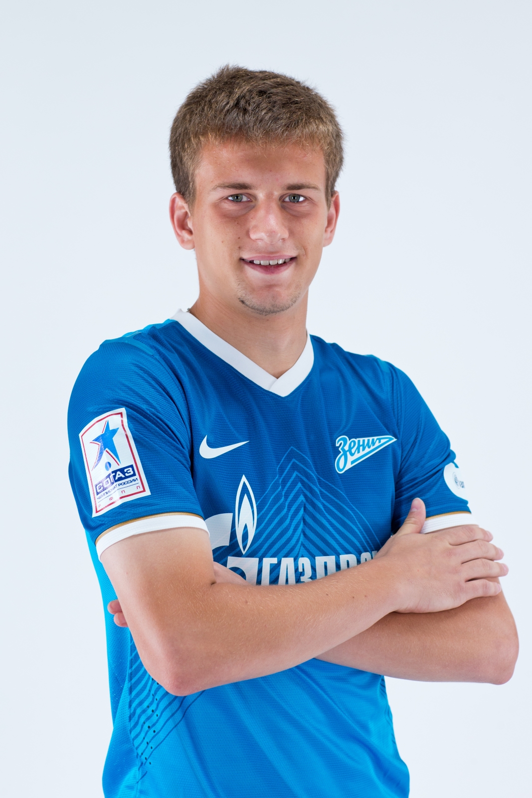 Фотосессия футболиста основного состава ФК «Зенит» сезона  2013/2014