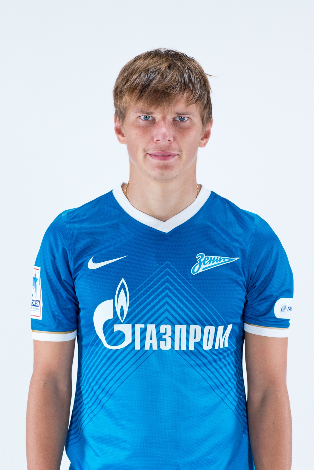 Фотосессия футболиста основного состава ФК «Зенит» сезона  2013/2014