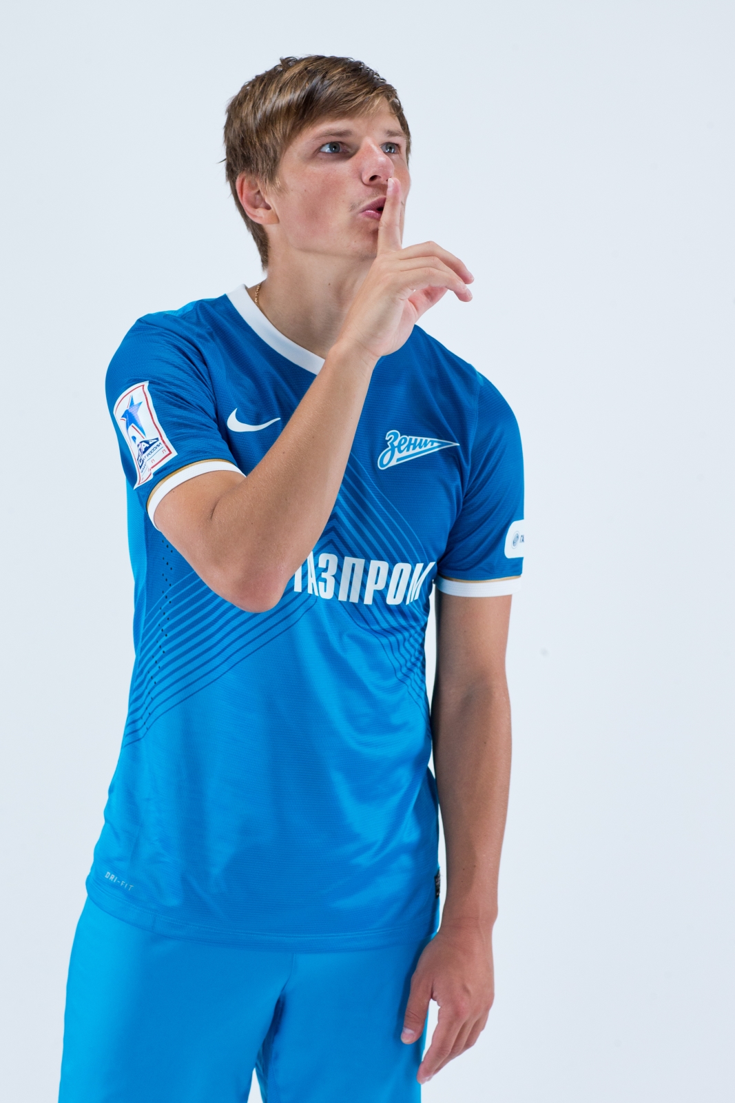 Фотосессия футболиста основного состава ФК «Зенит» сезона  2013/2014