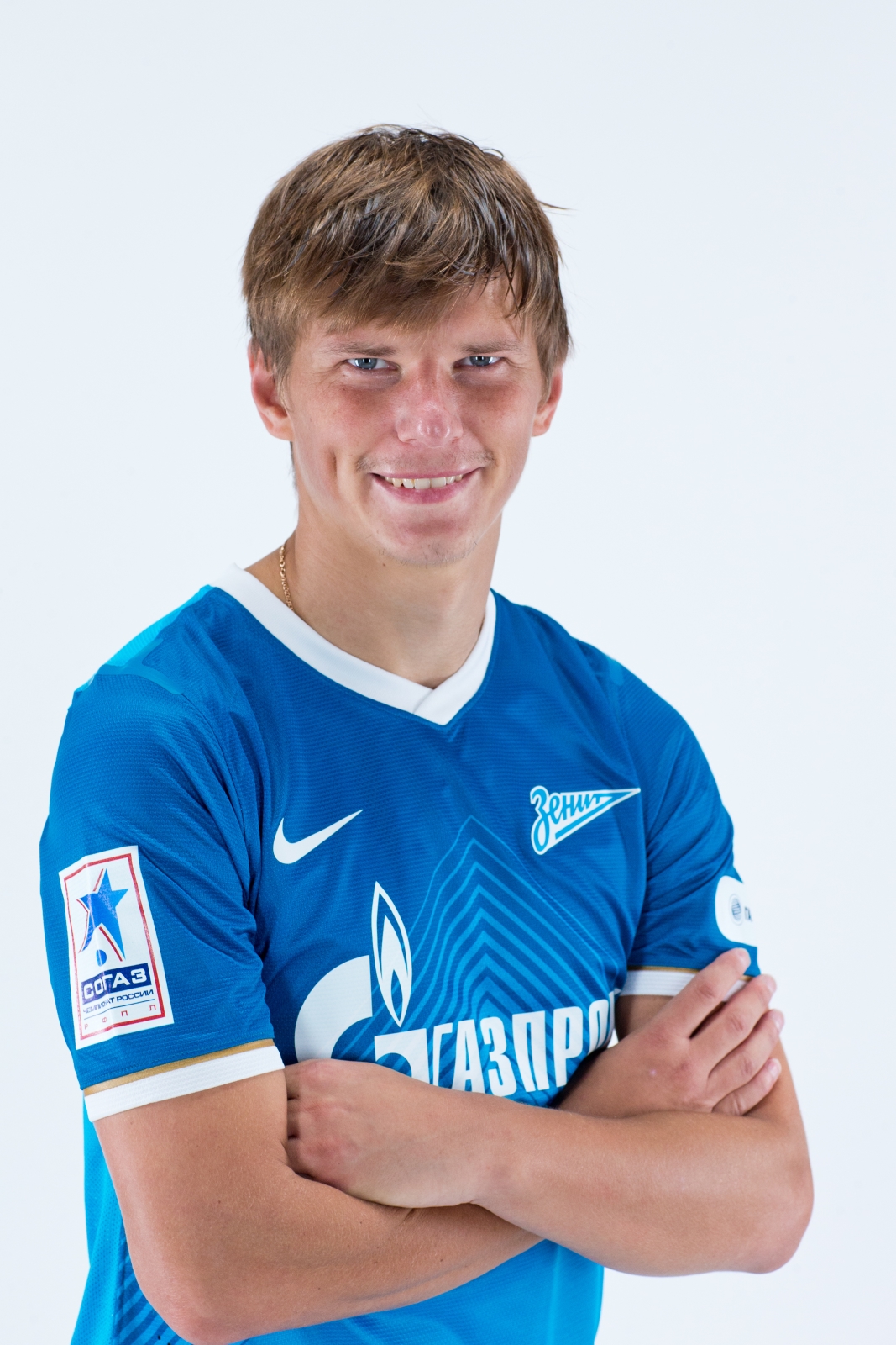 Фотосессия футболиста основного состава ФК «Зенит» сезона  2013/2014