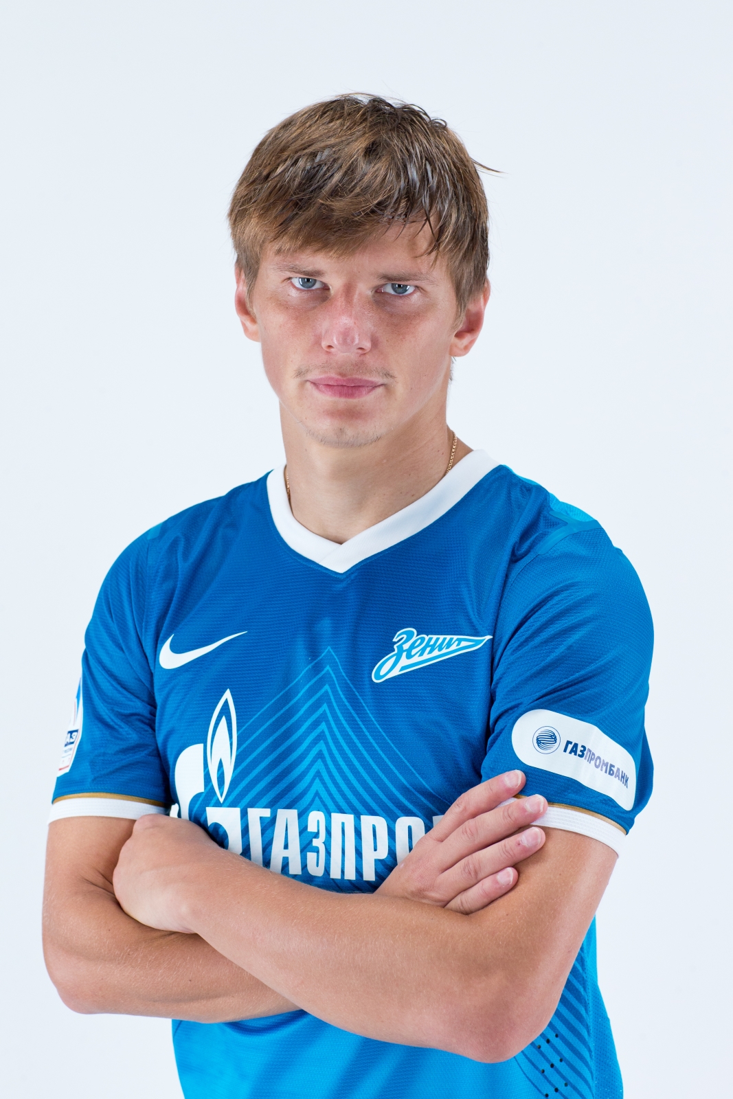 Фотосессия футболиста основного состава ФК «Зенит» сезона  2013/2014