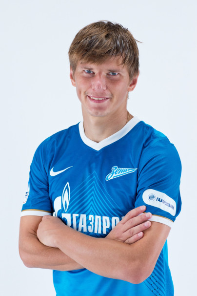 Фотосессия футболиста основного состава ФК «Зенит» сезона  2013/2014